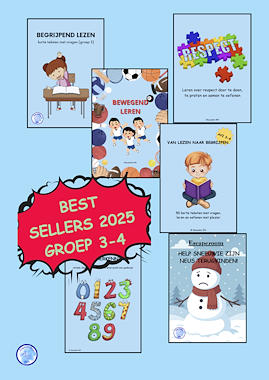 Lesmateriaal PAKKET Bestsellers 2025 Groep 3-4 (55% korting) van auteur Alexandra Wit