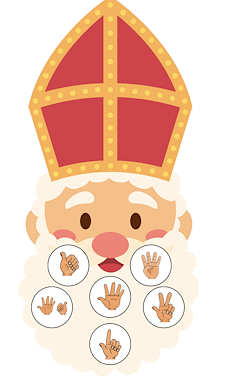 Lesmateriaal Thema Sint en Piet : Cijferherkenning van auteur Katy Janssens slide 2