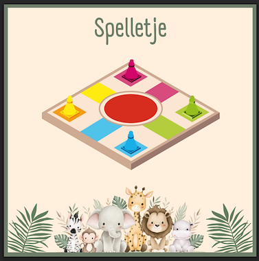 Lesmateriaal Kieskaarten thema Jungle van auteur Juf Jennifer slide 1