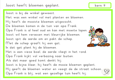 Lesmateriaal Kern 9 pakket van auteur Juf Cindy slide 3