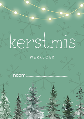 Lesmateriaal Werkboek Kerst van auteur Kleuterjuf_Daphne slide 1