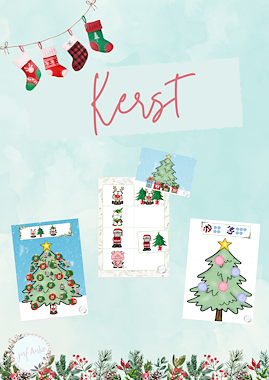 Lesmateriaal Thema: kerst (minibundel) van auteur Juf Anke
