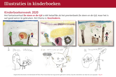 Lesmateriaal Illustraties in kinderboeken - tekenen bij fantasieverhalen van auteur Rian Visser slide 2