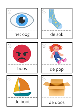 Lesmateriaal Korte en lange klanken van auteur deklasvankaat slide 2