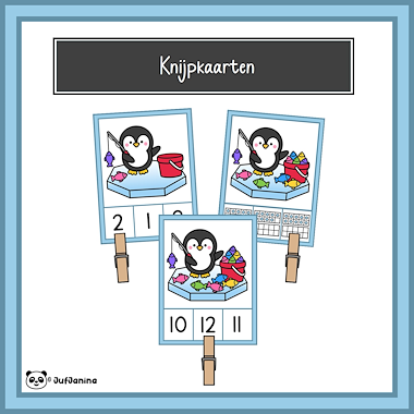 Lesmateriaal Rekenbundel Pinguïn  van auteur Juf Janina slide 2