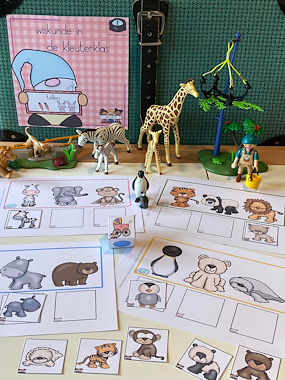Lesmateriaal wiskunde in de kleuterklas: tellen van auteur katrotje slide 2