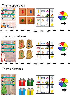 Beweren Belachelijk Word gek Spel speelgoedmagazijn thema Sint-Kerstmis- speelgoed | juf Vicky derde  kleuterklas | Samen Voor Onderwijs