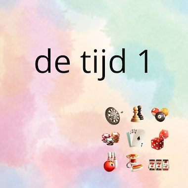 Lesmateriaal AN - de tijd (deel 1) - spelpakket van auteur Peggy Van Rompaey