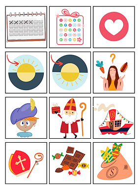 Lesmateriaal vliegenmepperspel Sinterklaaswoordenschat  van auteur juf Isabel slide 2
