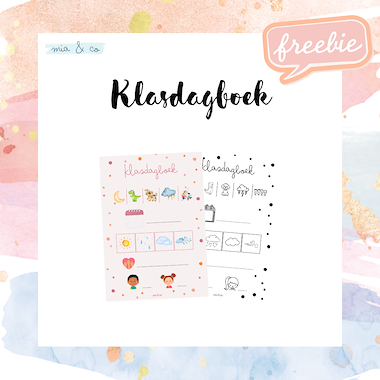 Lesmateriaal Klasdagboek van auteur MiaenCo