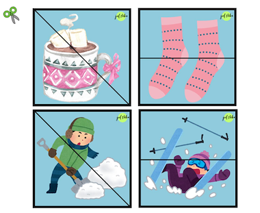 Lesmateriaal Winterhelften van auteur Juf Nika slide 2