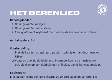 Lesmateriaal Spel: Het berenlied van auteur DelMundo slide 3