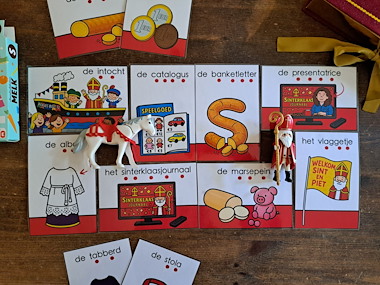 Lesmateriaal woordkaarten sinterklaas - inclusief 14 spelletjes en bingo van auteur Zwaanzinnig onderwijs slide 3