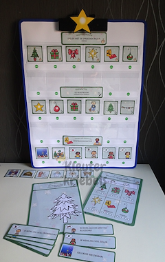 Lesmateriaal SPREKENDE MUUR: THEMA KERSTMIS van auteur Kleuter Kriebels slide 2