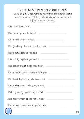 Lesmateriaal Deze, die, dit, dat (groep 4-6) van auteur Alexandra Wit slide 3
