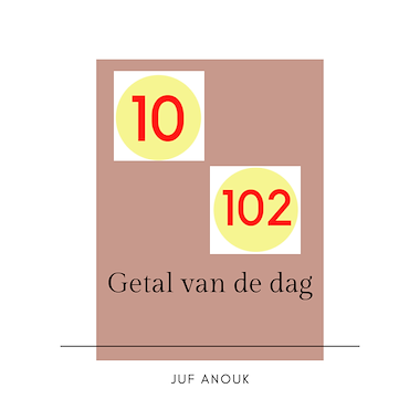 Lesmateriaal Getal van de dag van auteur xjuf_anoukx slide 2