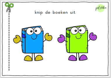 Lesmateriaal Dansende boeken van auteur Juf Nika slide 3