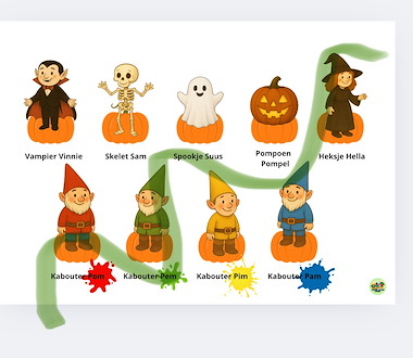 Lesmateriaal halloweenverhaal met lees en luisteropdrachten van auteur samensterkleren slide 4