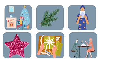 Lesmateriaal woorschatspel thema kerstmis  van auteur juf Isabel slide 2