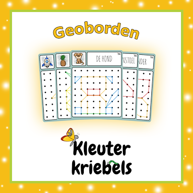 Lesmateriaal FIJNE-MOTORIEK: GEOBORDEN van auteur Kleuter Kriebels
