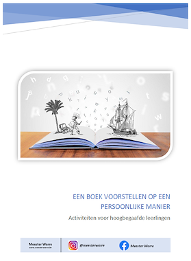 Lesmateriaal Hoogbegaafdheid - een boek voorstellen van auteur Meester Warre
