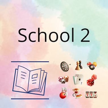 Lesmateriaal AN - de school (deel 2) - werkbundel + spelpakket van auteur Peggy Van Rompaey