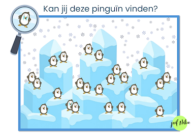 Lesmateriaal Pinguïnzoektocht van auteur Juf Nika slide 3