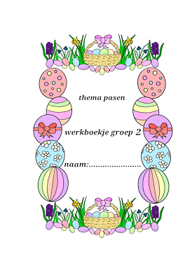 Lesmateriaal Paaswerkboekje groep 2 van auteur Juf Monique