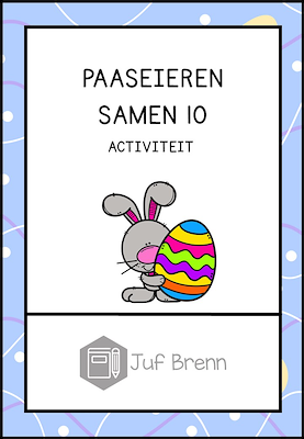 Lesmateriaal PAASEIEREN: SAMEN 10 van auteur Juf Brenn