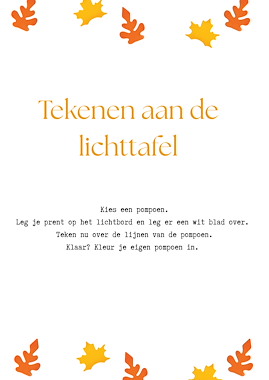 Lesmateriaal Spel: tekenen aan de lichttafel van auteur Kleuterwereld slide 1