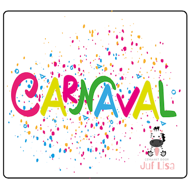 Lesmateriaal Lesbundel Carnaval van auteur Juf Lisa
