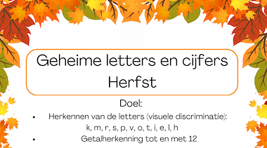Lesmateriaal Bundel: geheime letters en cijfers van auteur Deklasvanjufdemi slide 1