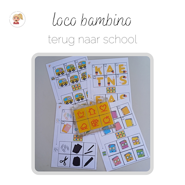 lesmateriaal Terug naar school - loco bambino  van auteur Juf Hanne_