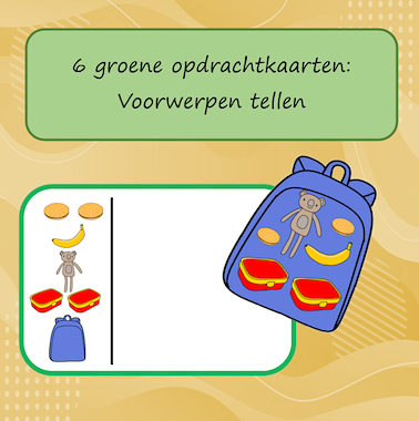 Lesmateriaal Zoek de juiste boekentas van auteur Jabbedabbedoe slide 2