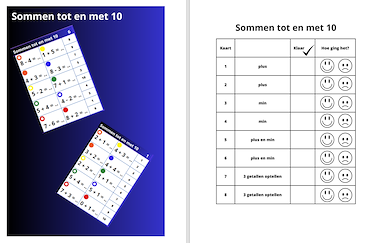 Lesmateriaal Piccolo sommen t/m 10 en 20 van auteur Juf ilona slide 3