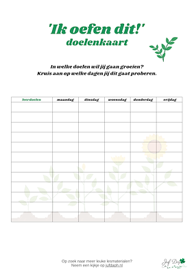 Lesmateriaal Groeien in executieve functies van auteur Juf Daph slide 2
