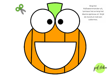 Lesmateriaal Een zoete Halloween van auteur Juf Nika slide 4