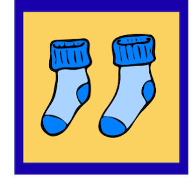 Lesmateriaal Kaartjes voor reservekleding van auteur Kleuterjuf Monique slide 1