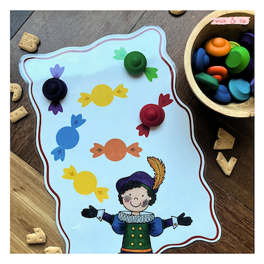 Lesmateriaal Sinterklaas uitbreiding JONGSTE kleuters van auteur MiaenCo slide 4