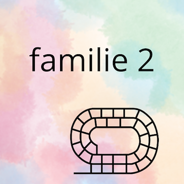 Lesmateriaal AN - mijn familie (deel 2) - spel 6: ganzenbord van auteur Peggy Van Rompaey