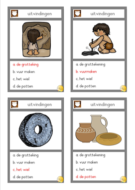 Lesmateriaal Kwartet over de prehistorie  van auteur JufJoyceKuenen slide 3