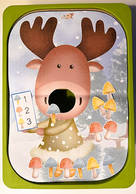 Lesmateriaal Speeldeksel digitaal - Rudolf het rendier van auteur Little Play Friends