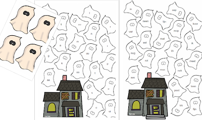 Lesmateriaal Halloween reken- en taalpakketje van auteur De Klas Van Juf Joke slide 3