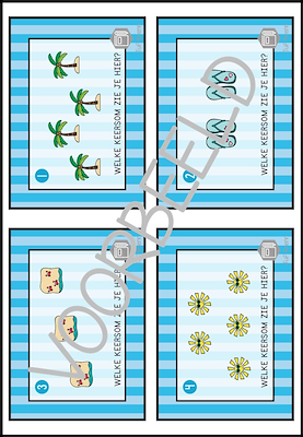 Lesmateriaal TASK CARDS: WELKE KEERSOM HOORT ERBIJ van auteur Juf Brenn slide 2