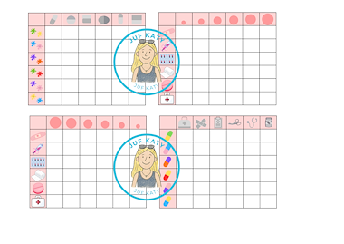 Lesmateriaal Thema de dokter : Matrix (klein/groot - kleurencombinatie) van auteur Juf Katy slide 2
