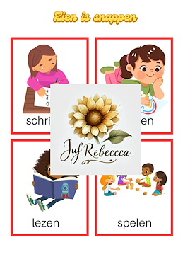 Lesmateriaal Zien is snappen - thema 'start schooljaar' van auteur Juf Rebecca slide 3