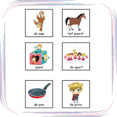 Lesmateriaal spel voor de woordmuur (ook bruikbaar zonder woordmuur) van auteur Juf Katrijn slide 3