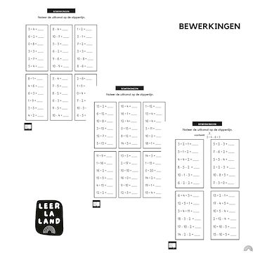 Lesmateriaal Rekenbundel - Kerstmis van auteur LeerLaLand slide 3