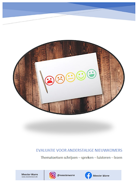 Lesmateriaal ATN - evaluatie basisemoties, dagen en maanden van auteur Meester Warre