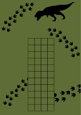 Lesmateriaal DINOSAURUSSEN pentomino van auteur juf Tinne slide 3